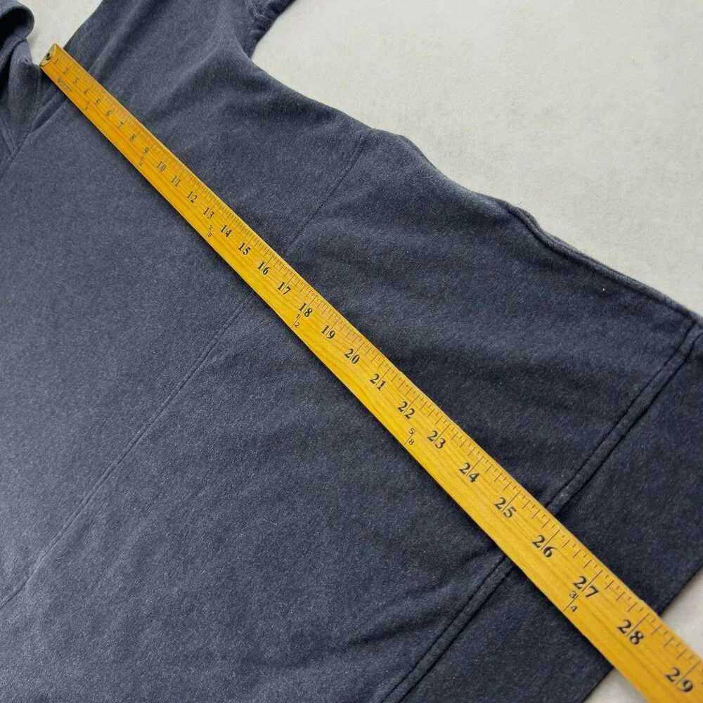 Lululemon Cut Above Hoodie Expression Women’s 8 Heathered Naval Blue Side Slits - Picture 9 of 10